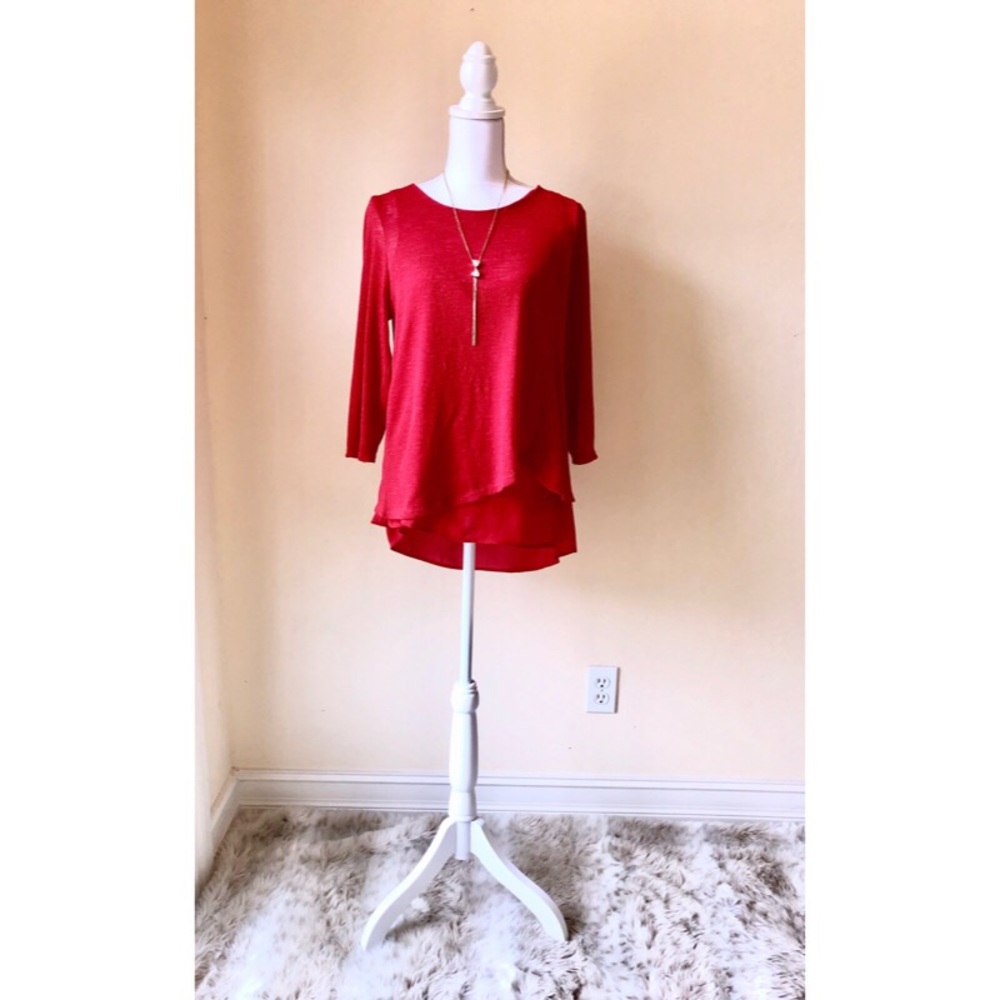 Chico's red top
